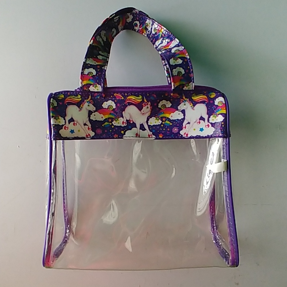Lisa frank purple unicorn markie bag